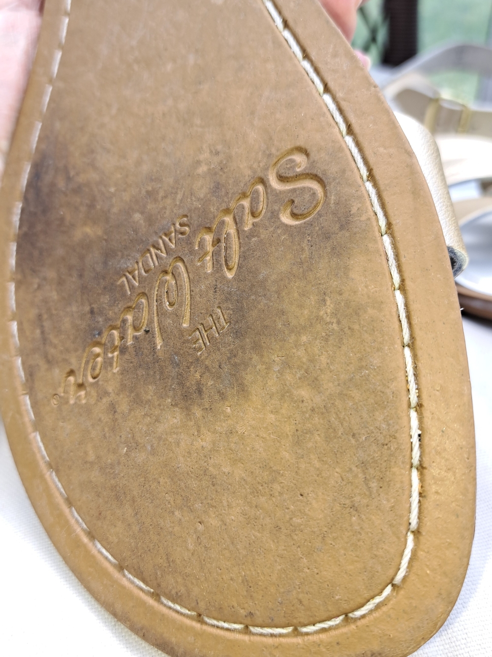 Salt Water Sandals Gold US Womens8-9 - Picture 16 of 16